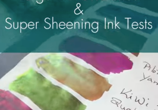 2026 Wonderland 222 New Paper Test - Super Sheening Inks