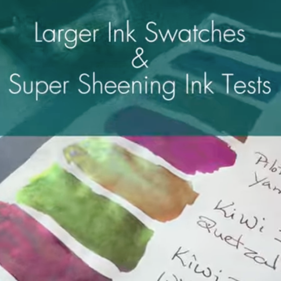 2026 Wonderland 222 New Paper Test - Super Sheening Inks