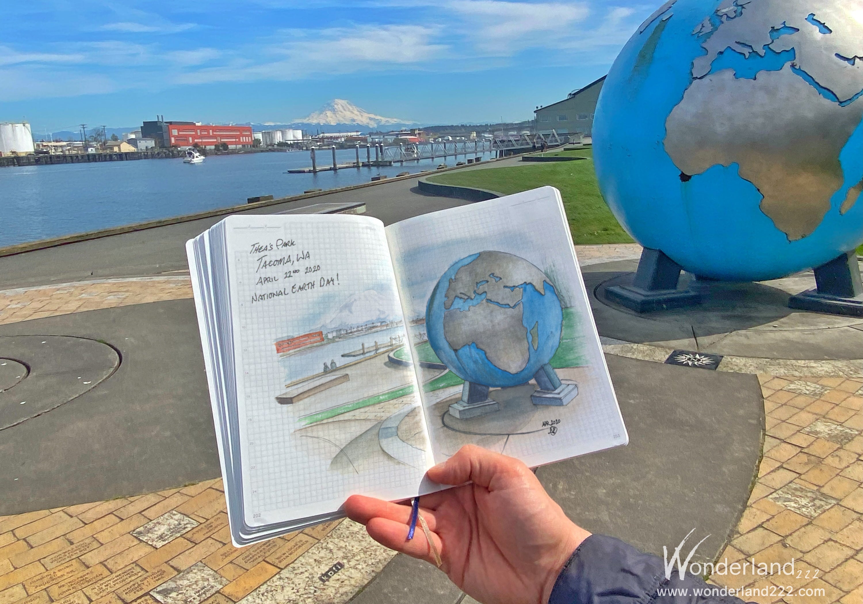Earth Day Journal Sketch