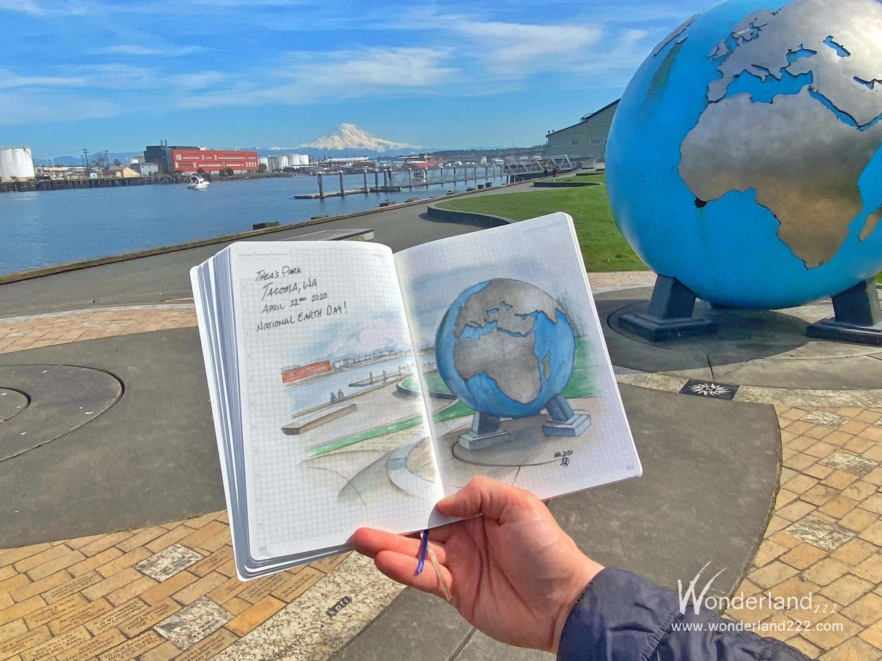 Earth Day Journal Sketch