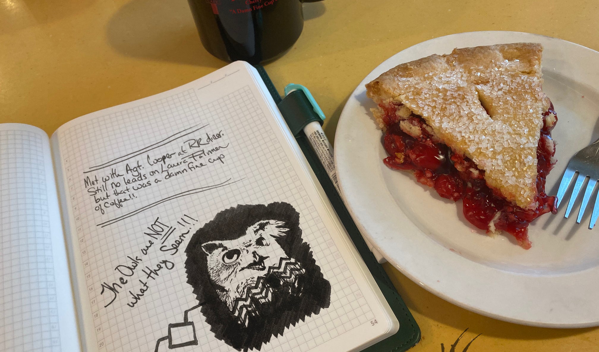 Twin Peaks Fan Fun with 2020 WonderPlanner and Notebook