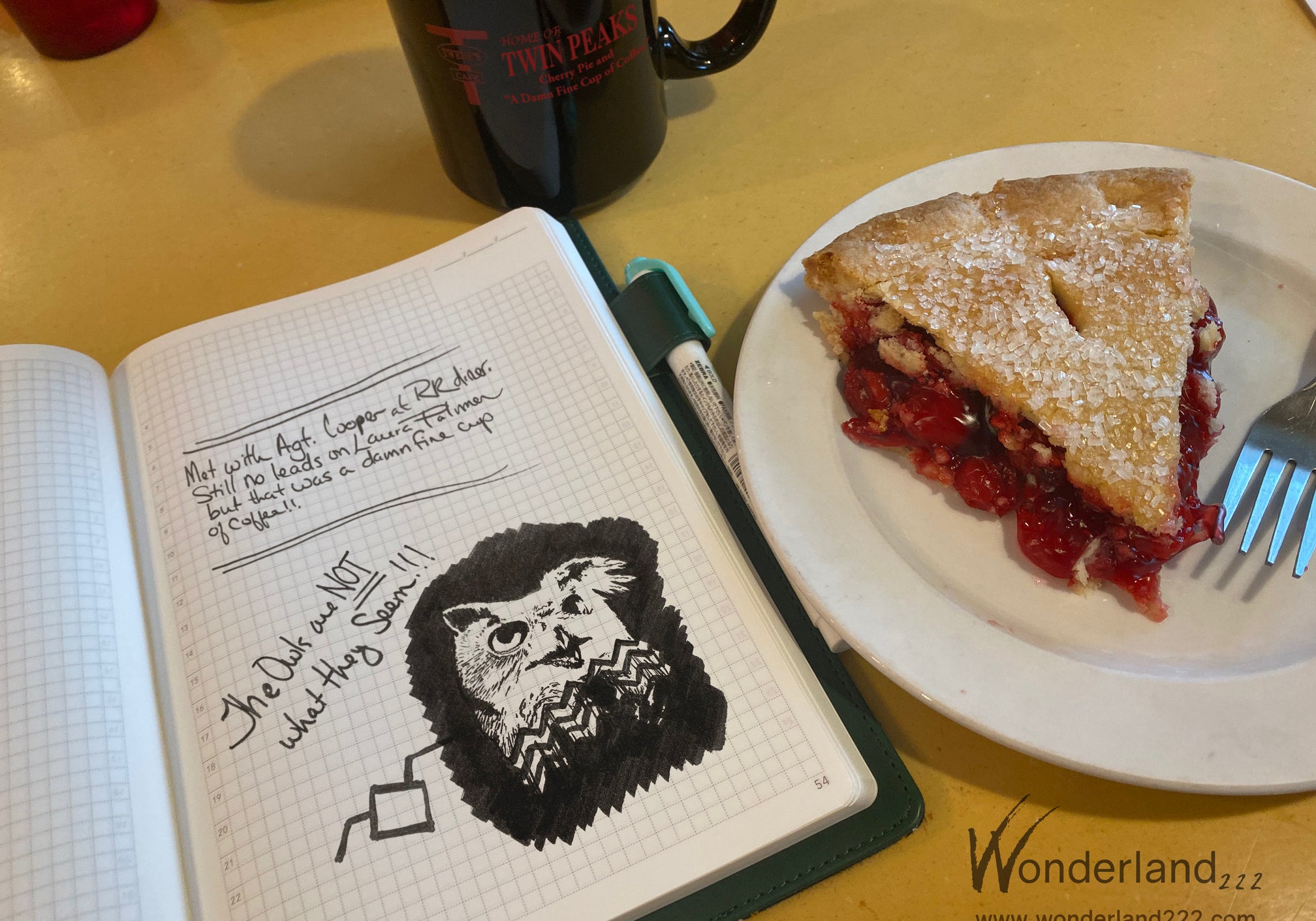 Twin Peaks Fan Fun with 2020 WonderPlanner and Notebook