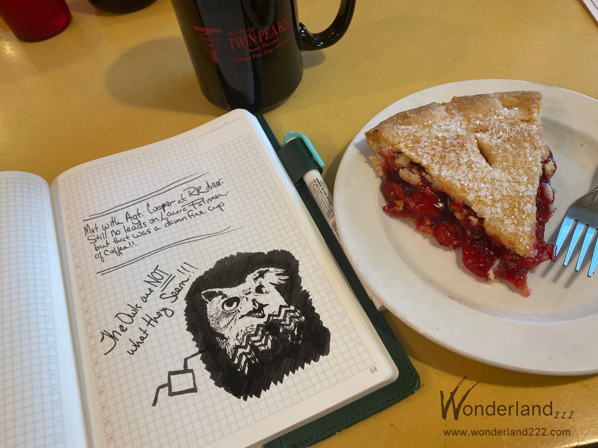 Twin Peaks Fan Fun with 2020 WonderPlanner and Notebook