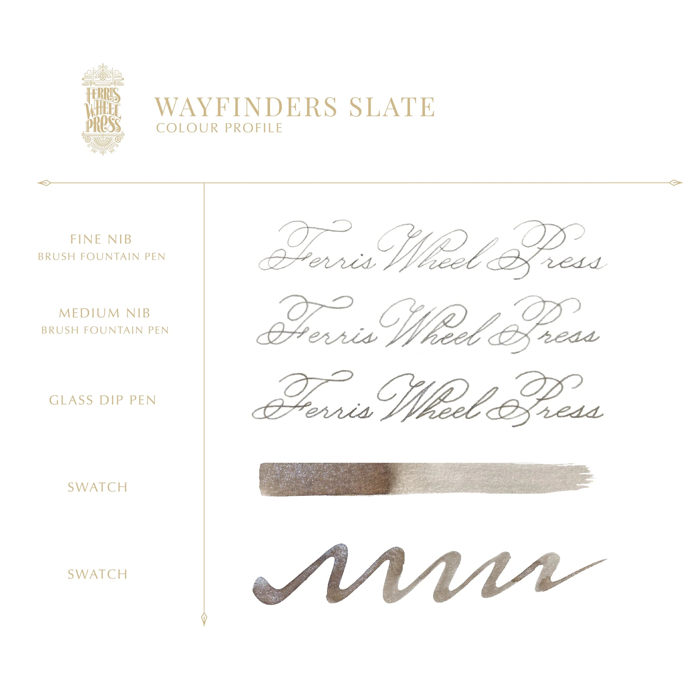Ferris Wheel Press | Wayfinders Slate 38ml