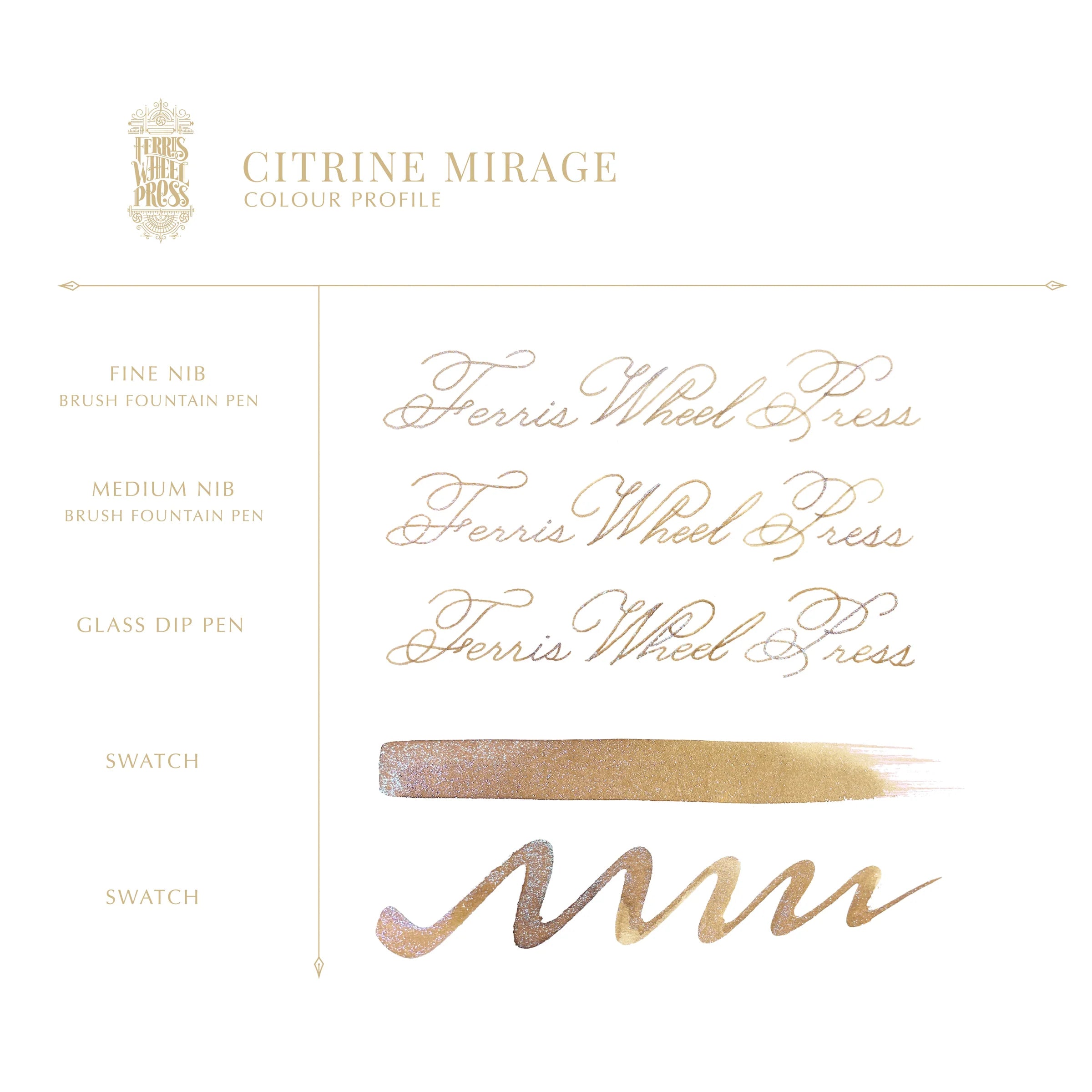 FerriTales™ Ferris Wheel Press | Bestiary Series | Citrine Mirage 20ml