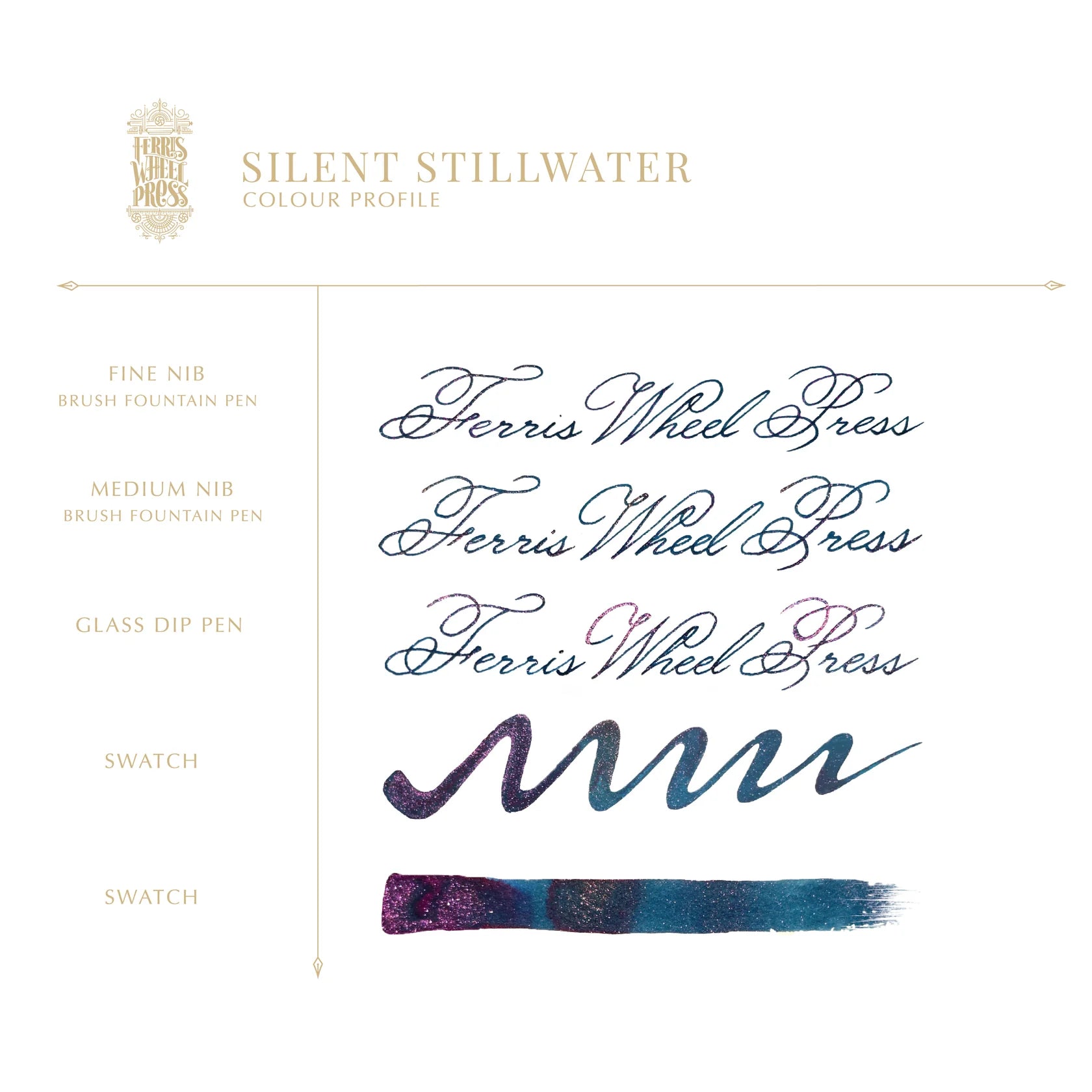 FerriTales™ Ferris Wheel Press | The Book of Knights| Silent Stillwater 20ml