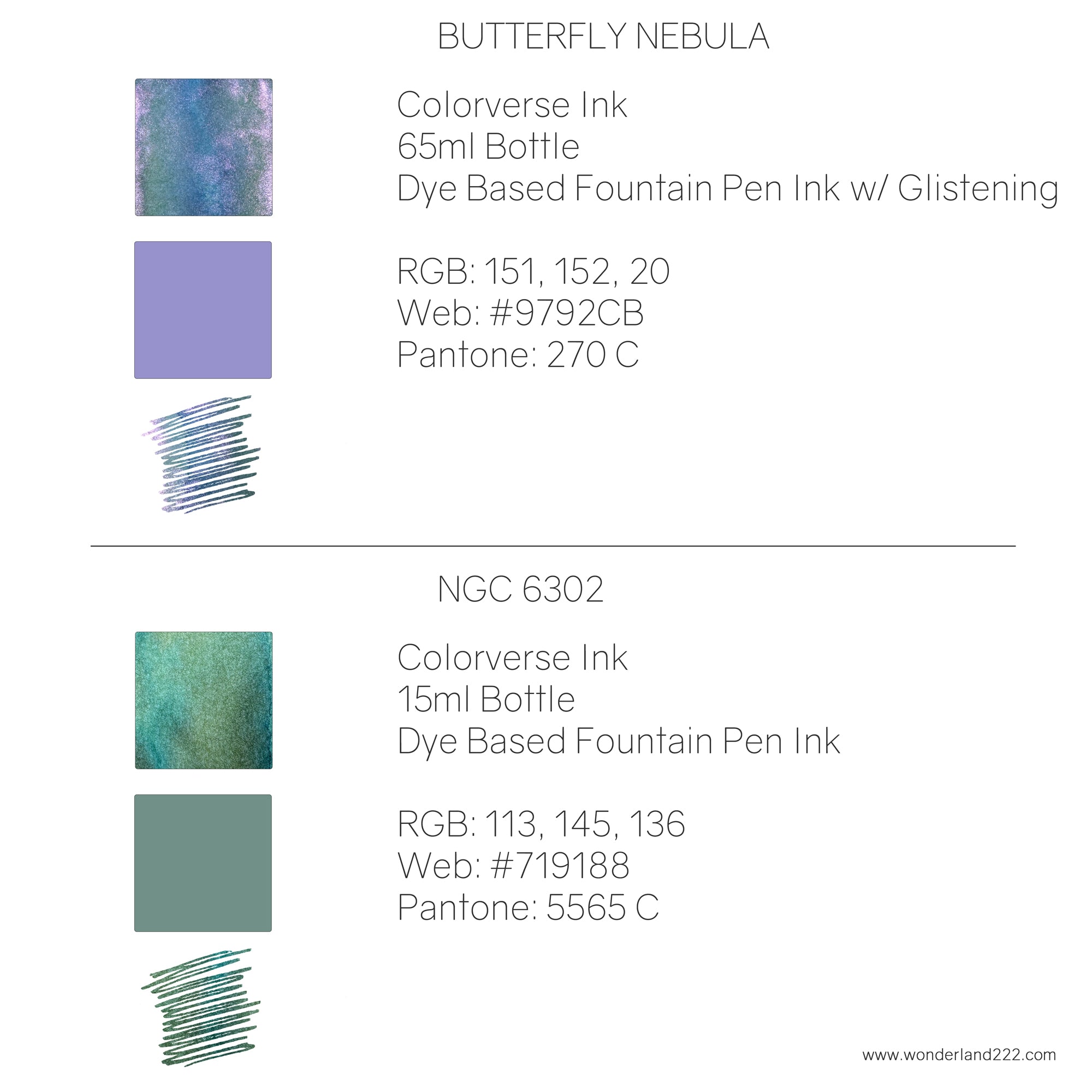 Colorverse Ink - Nebulas