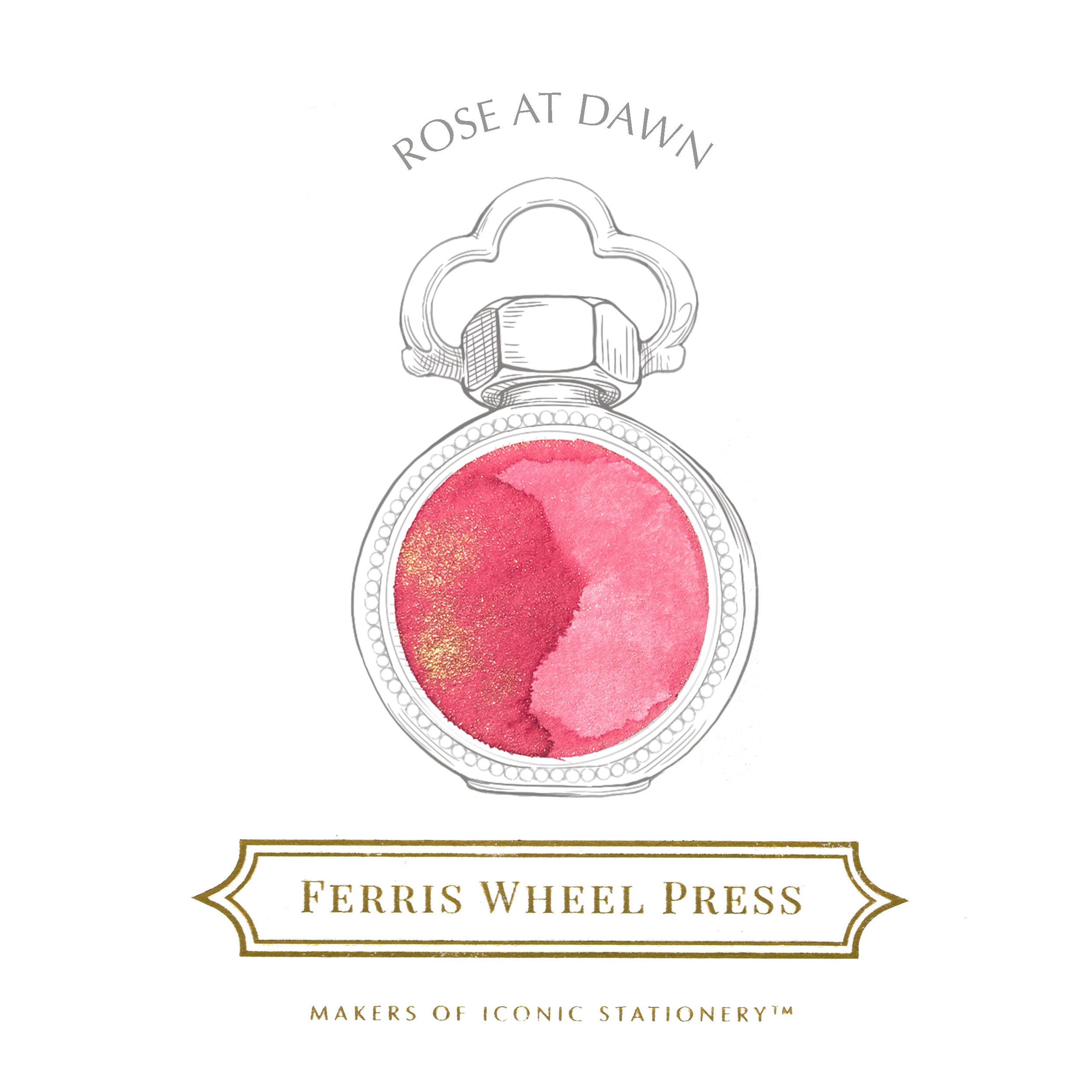 Ferris Wheel Press Rose at Dawn Ink | Wonderland 222
