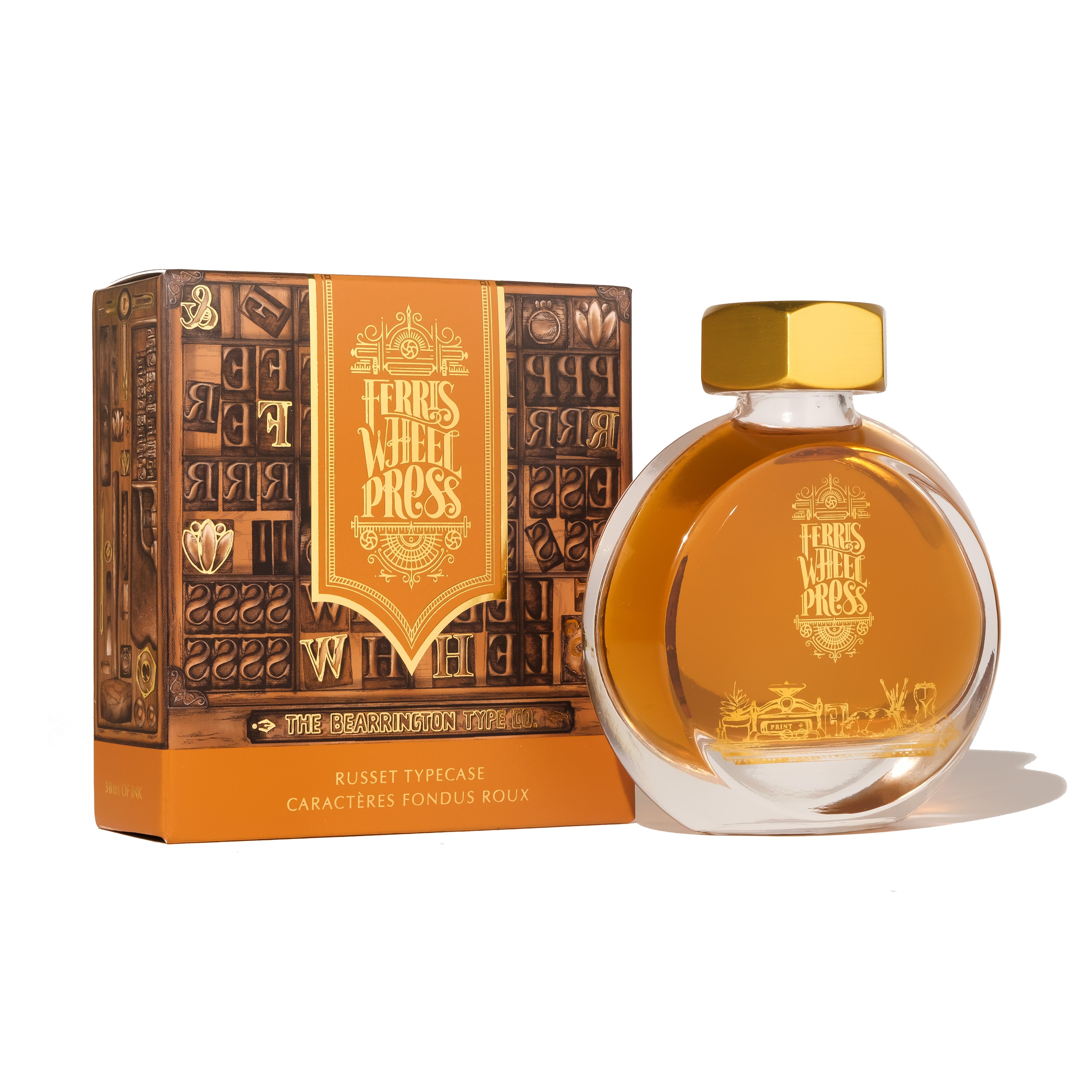 Ferris Wheel Press Russet Typecase Ink 38ml | Wonderland 222