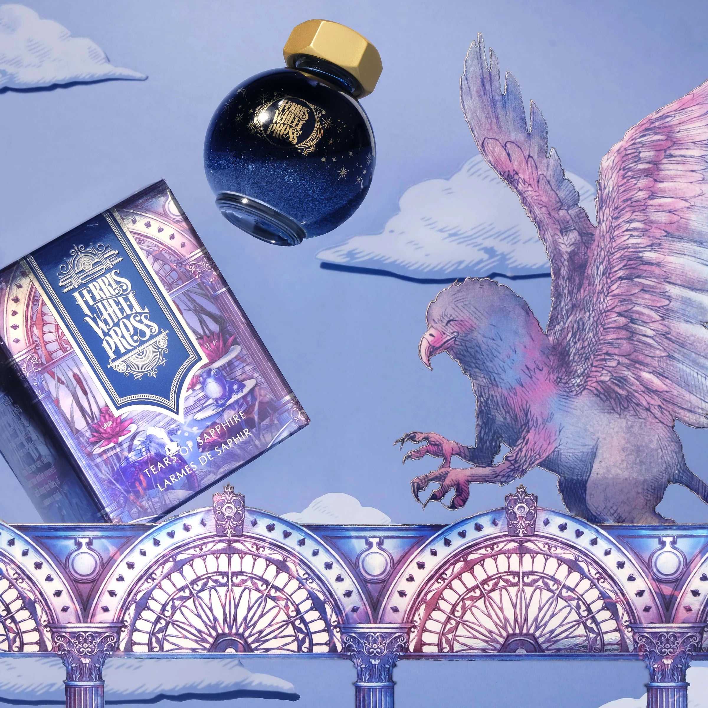 FerriTales™ Ferris Wheel Press | Down the Rabbit Hole | Tears of Sapphire 20ml