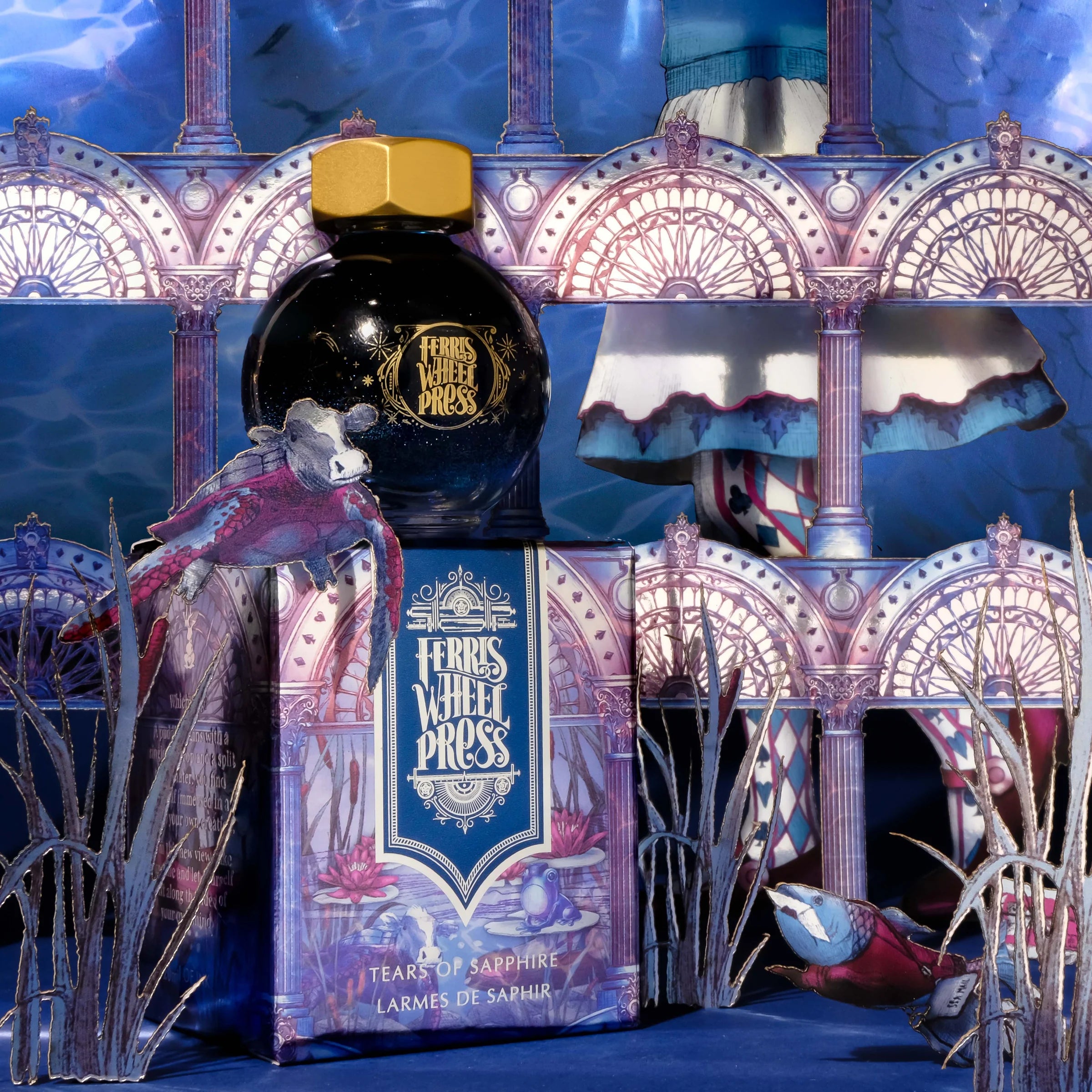 FerriTales™ Ferris Wheel Press | Down the Rabbit Hole | Tears of Sapphire 20ml