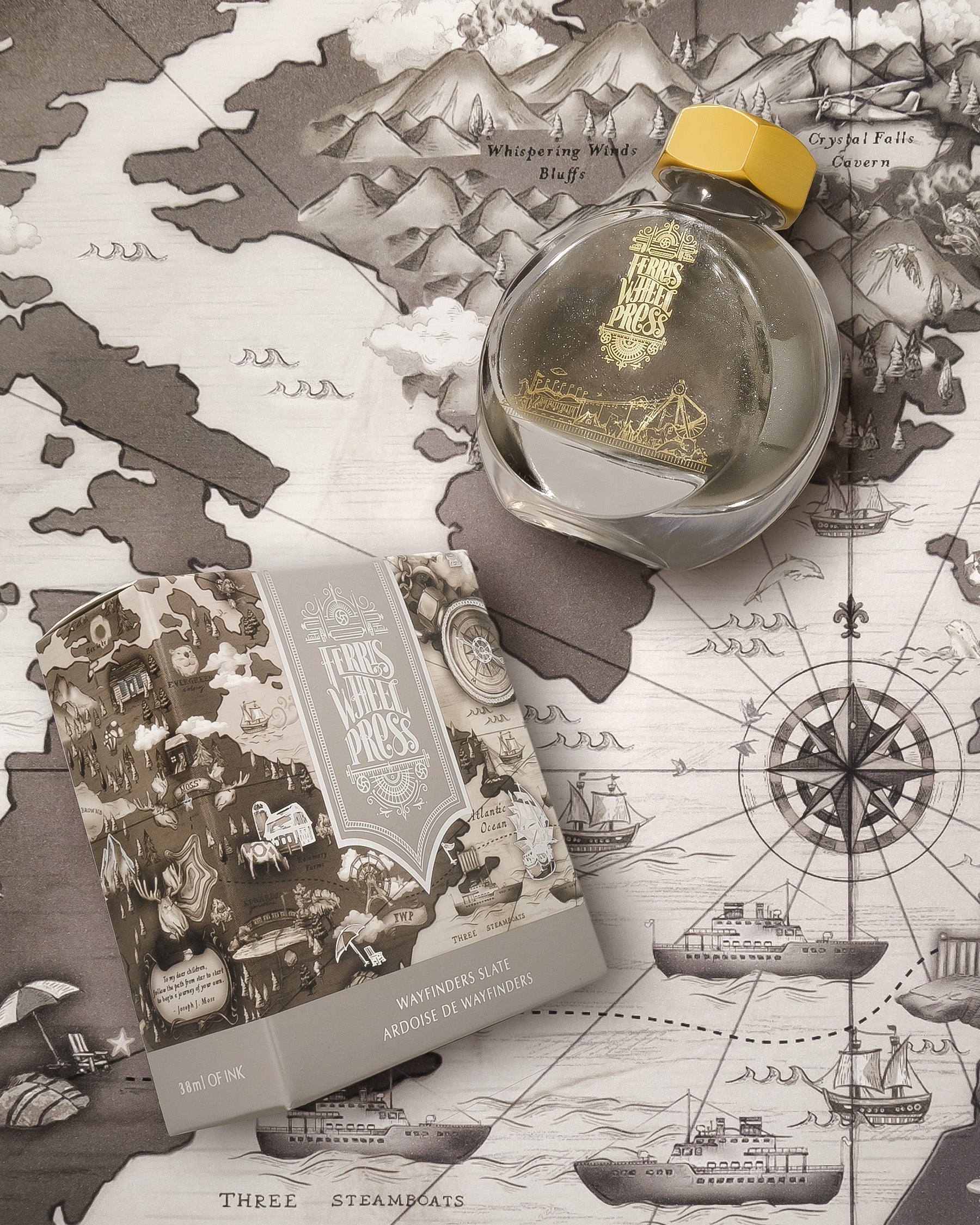 Ferris Wheel Press | Wayfinders Slate 38ml