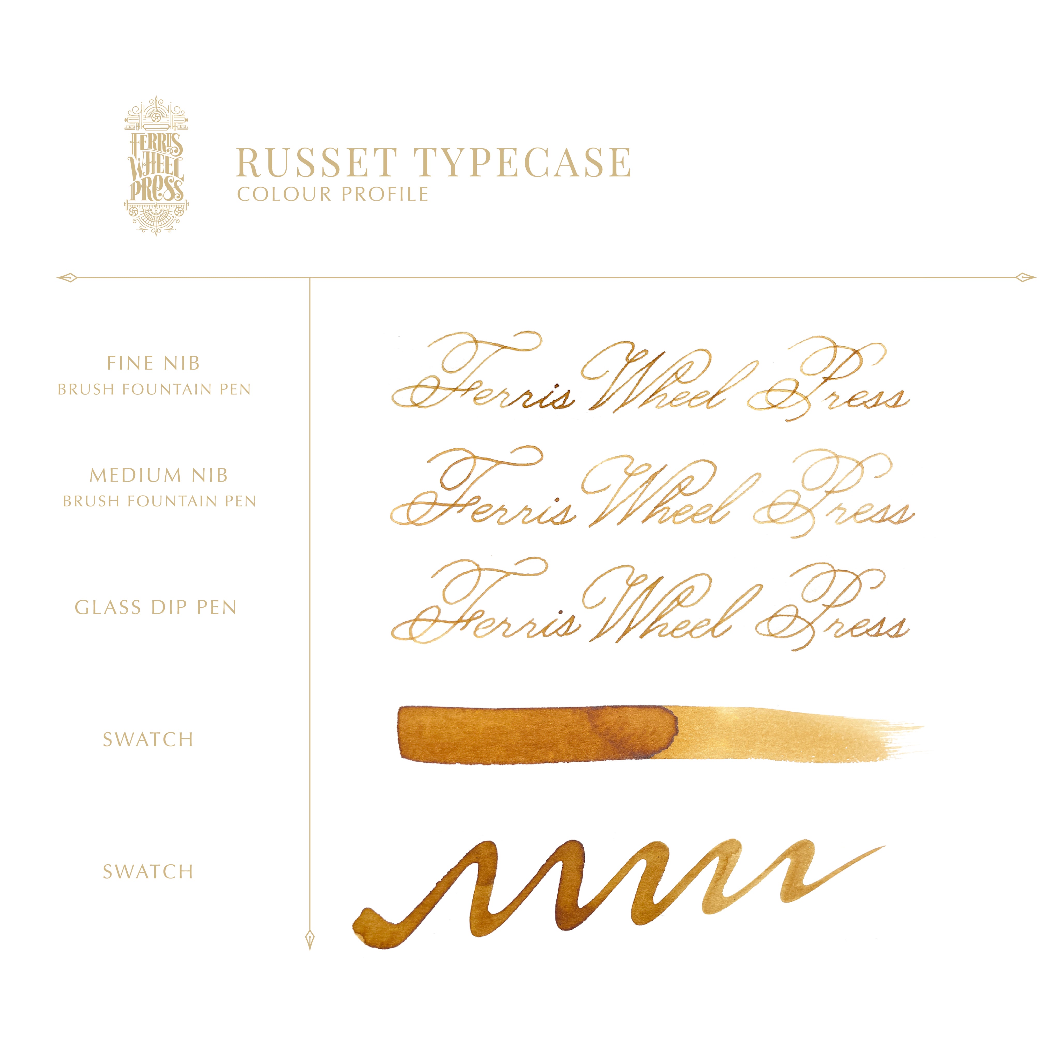 Ferris Wheel Press | Russet Typecase 38ml