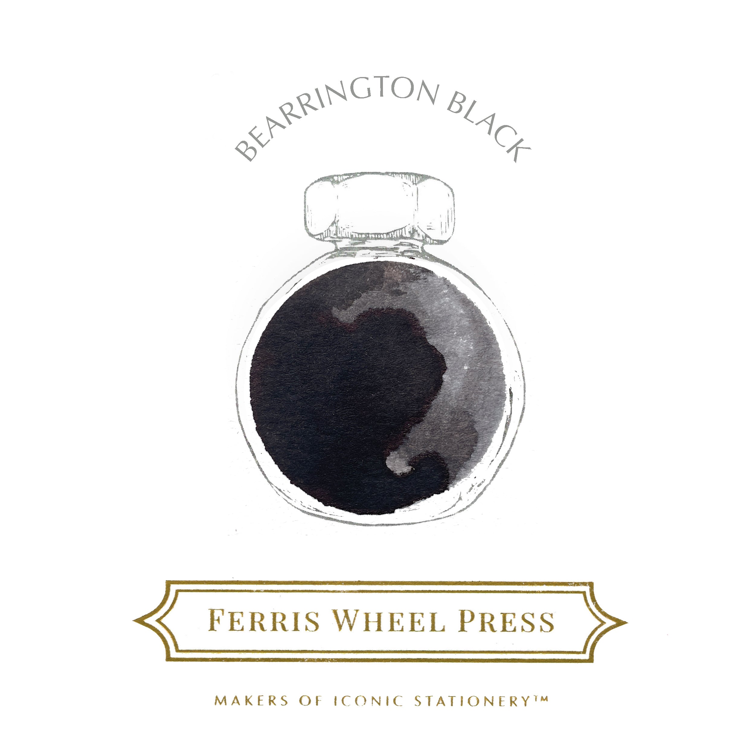 Ferris Wheel Press Bearrington Black Ink | Wonderland 222