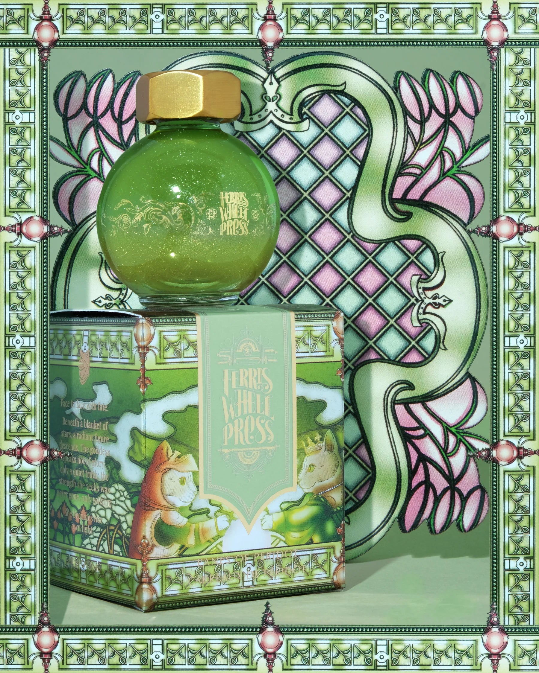 FerriTales™ Ferris Wheel Press | The Book of Knights| Panes of Peridot 20ml