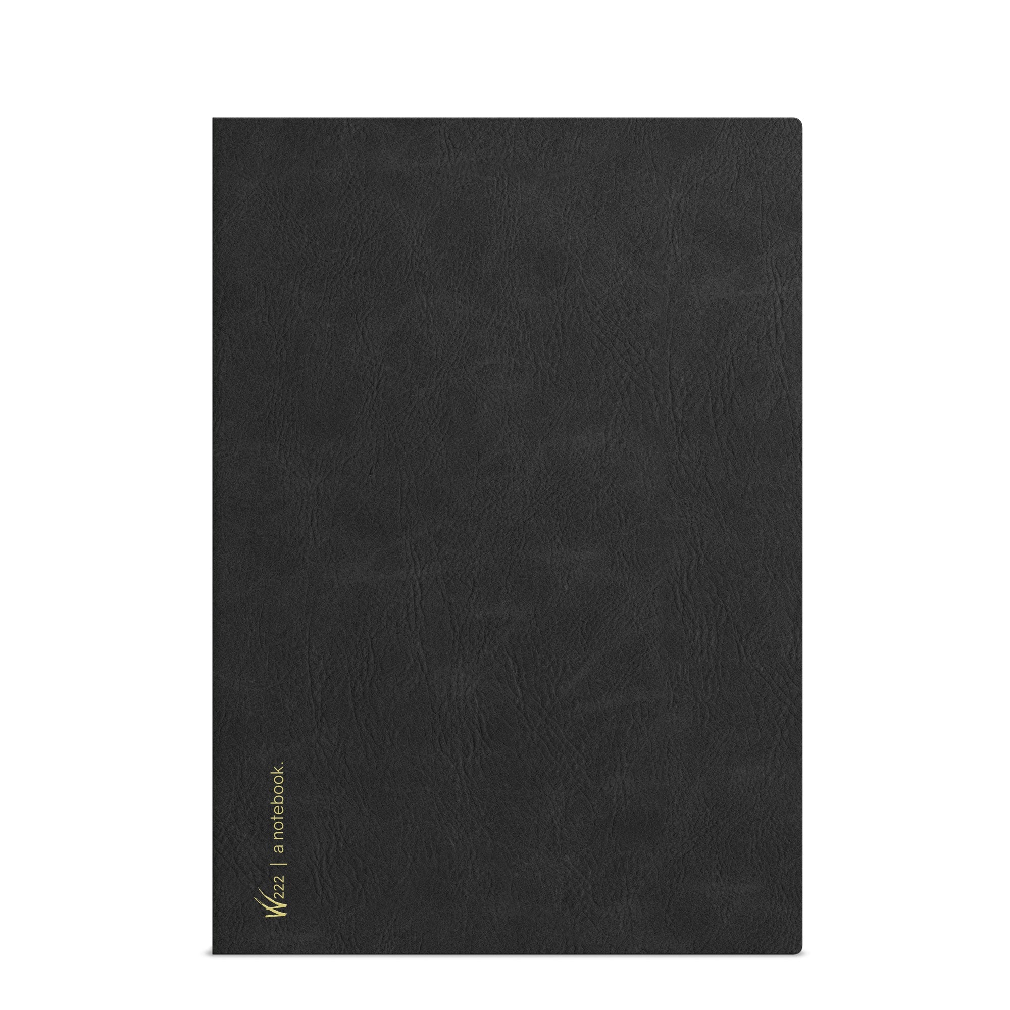 Wonderland 222 2026 A5 notebook in midnight sky black