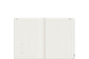 Wonderland 222 2026 A6 planner Key and Index spread with dot grid layout on white paper, minimalist structured planning system, ultra thin lightweight pages, fountain pen friendly.