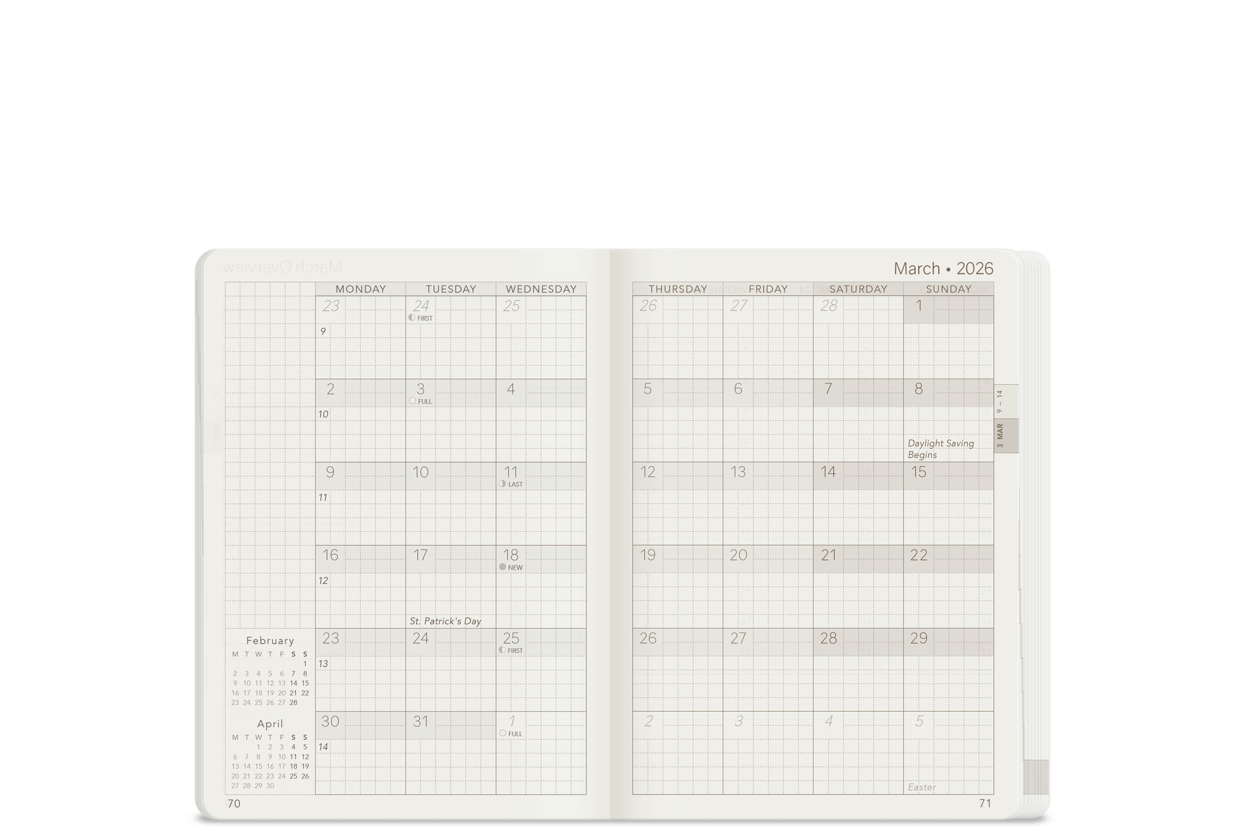 PRE-ORDER | 2026 A6 Weekly Planner | All-in-One | Stacked Weekends