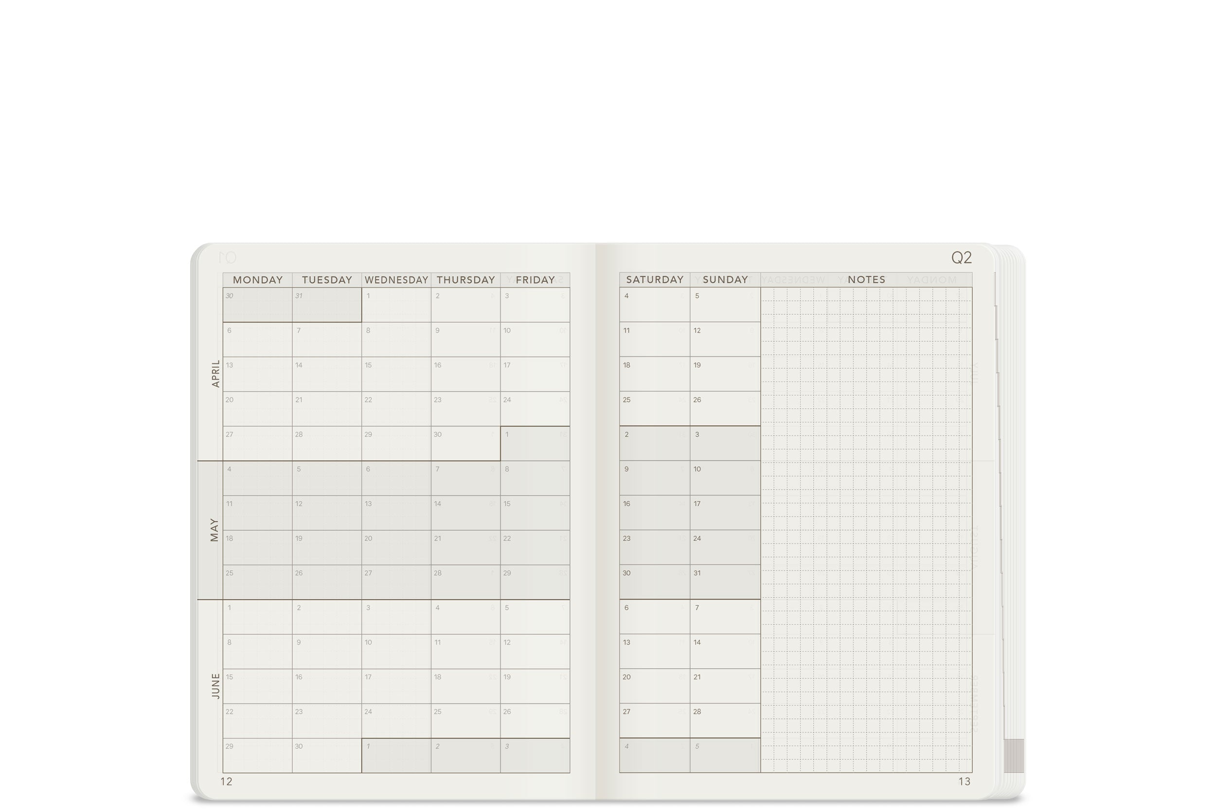 PRE-ORDER | 2026 A6 Weekly Planner | All-in-One | Stacked Weekends
