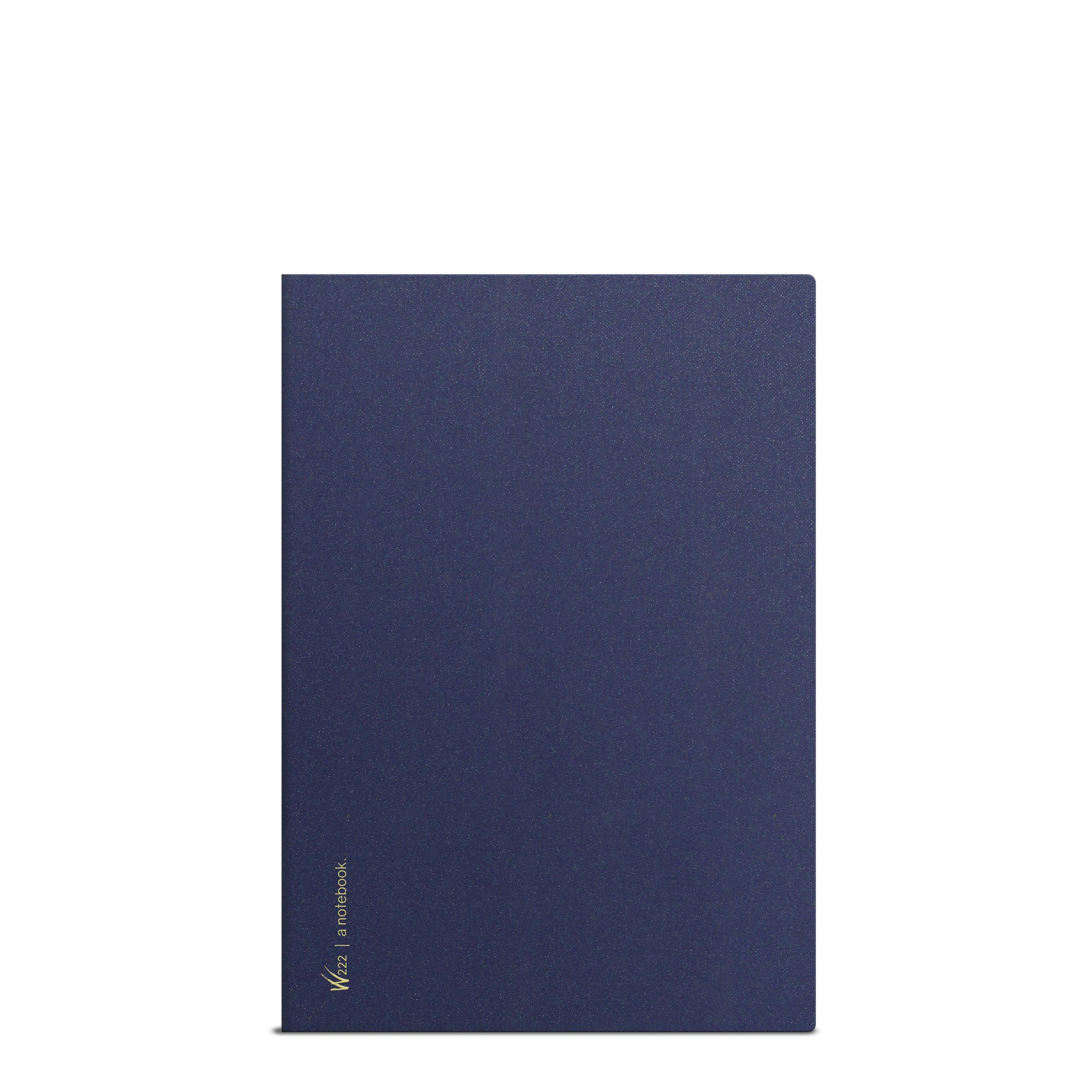 Wonderland 222 B6 notebook in shimmering blueberry with 96-pages of ultra light weight fountain pen friendly paper