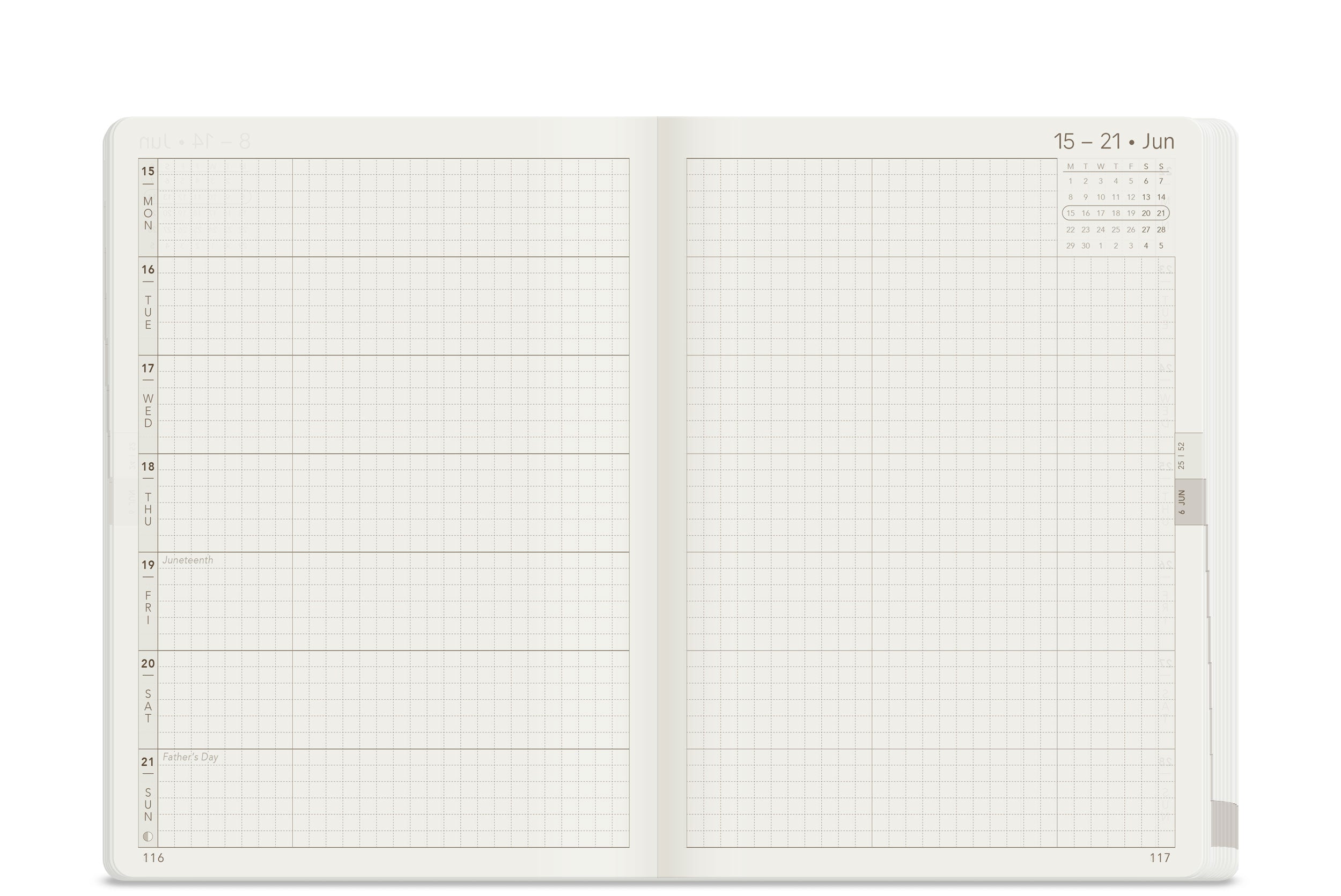 PRE-ORDER | 2026 B6 Weekly Planner | Core | Horizontal