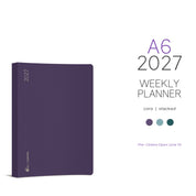 2027 A6 Weekly Planner | Core | Stacked Weekends