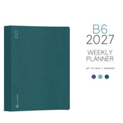 2027 A5 Weekly Planner | All-in-One | Stacked Weekends