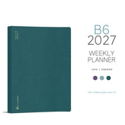 2027 B6 Weekly Planner | Core | Stacked Weekends