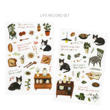 Cozy Cat PET Deco Stickers