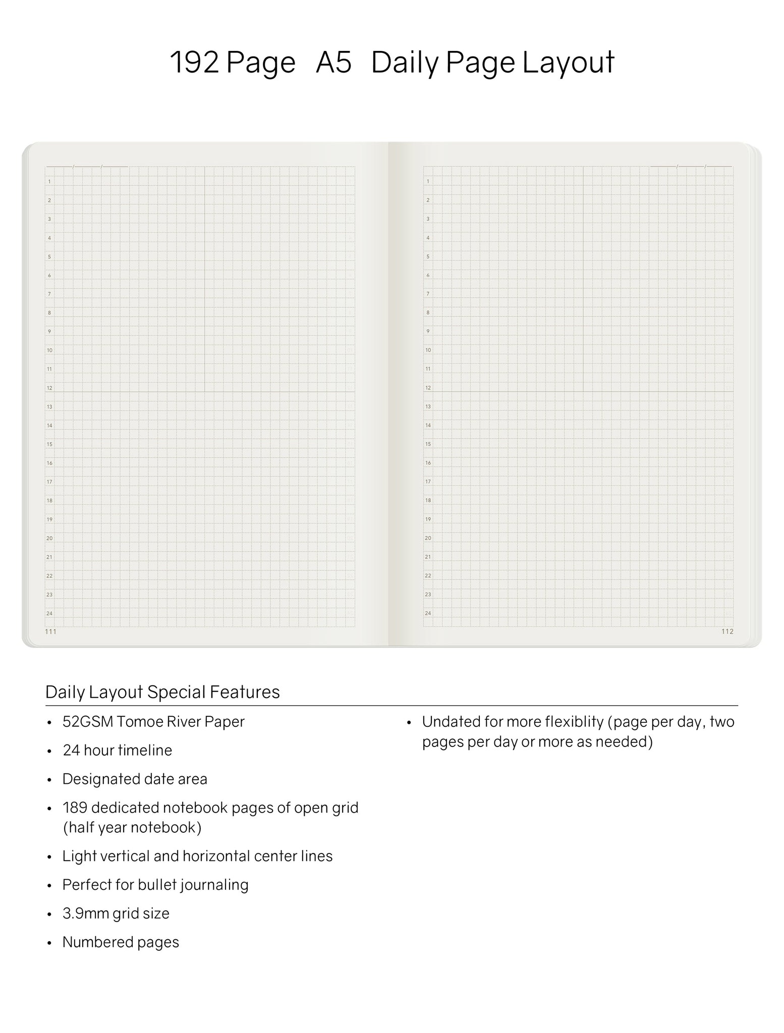 PRE-ORDER A5 Notebook (192 pages) Sanzen