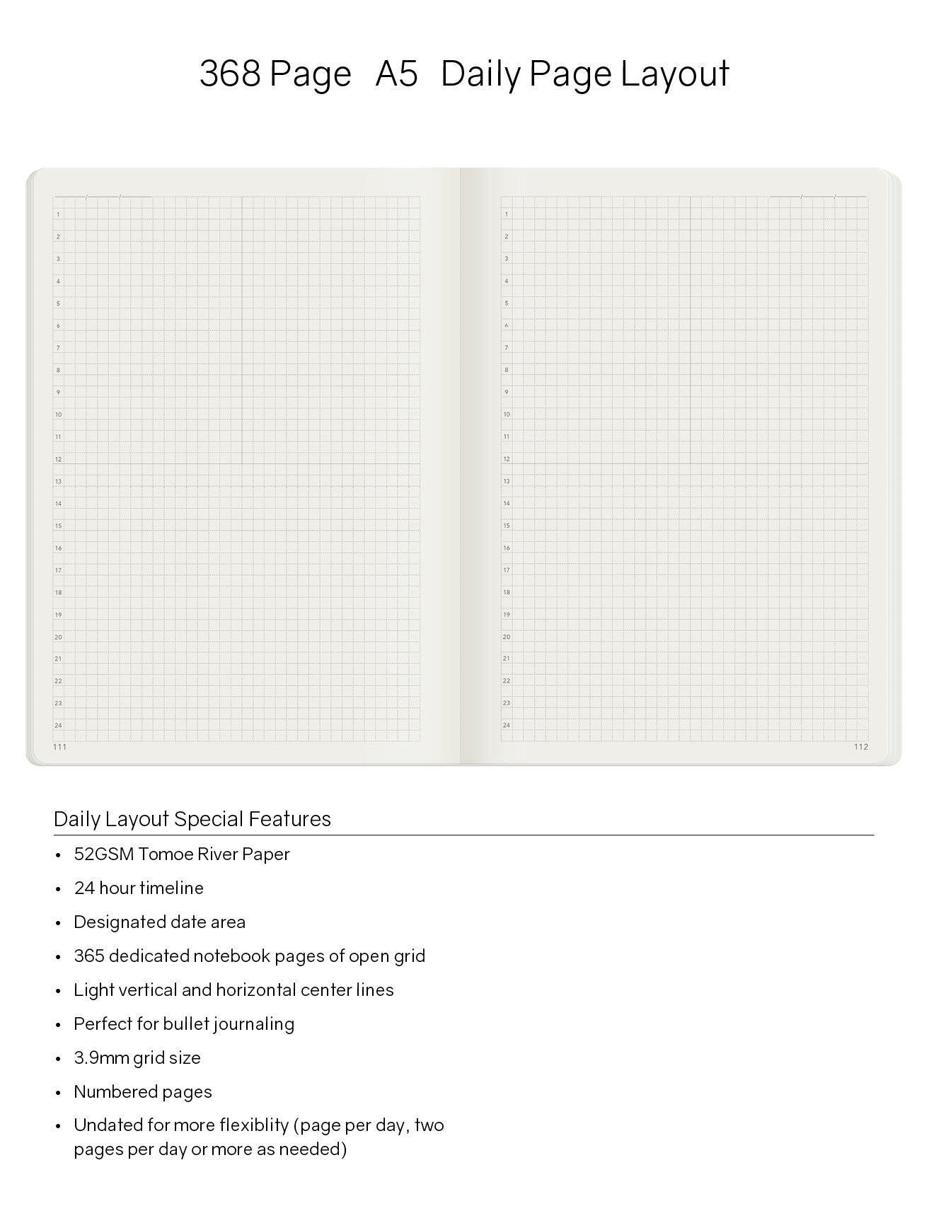 PRE-ORDER  A5 Notebook (368 pages) Sanzen
