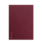 Wondeland 222 2026 A5 notebook in lingonberry red