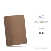 Wonderland 222 2025 A6 notebook with 96 pages of Tomoe River Paper that comes in both perfect pinecone and new moon