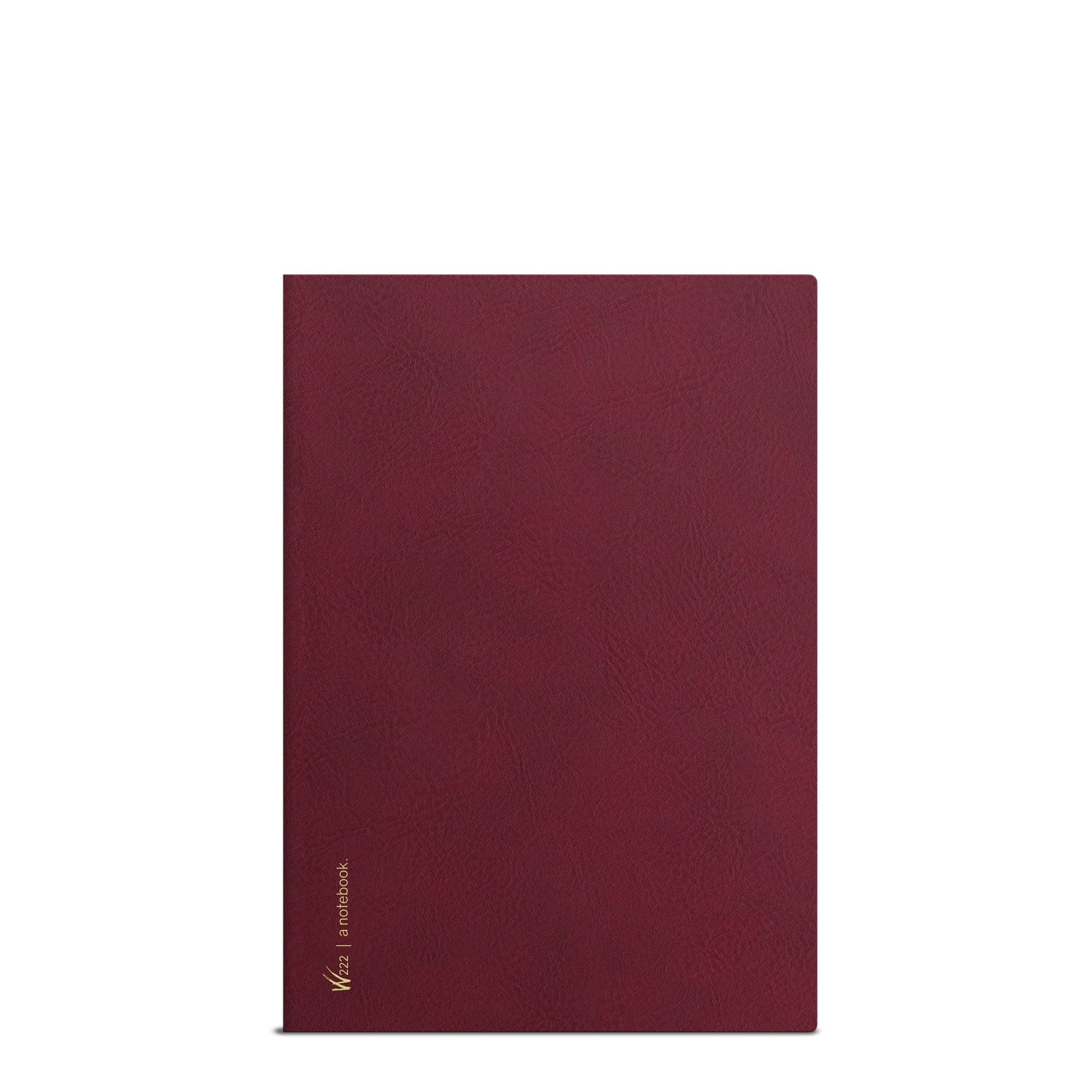 Wonderland 222 2026 B6 Lingonberry red notebook