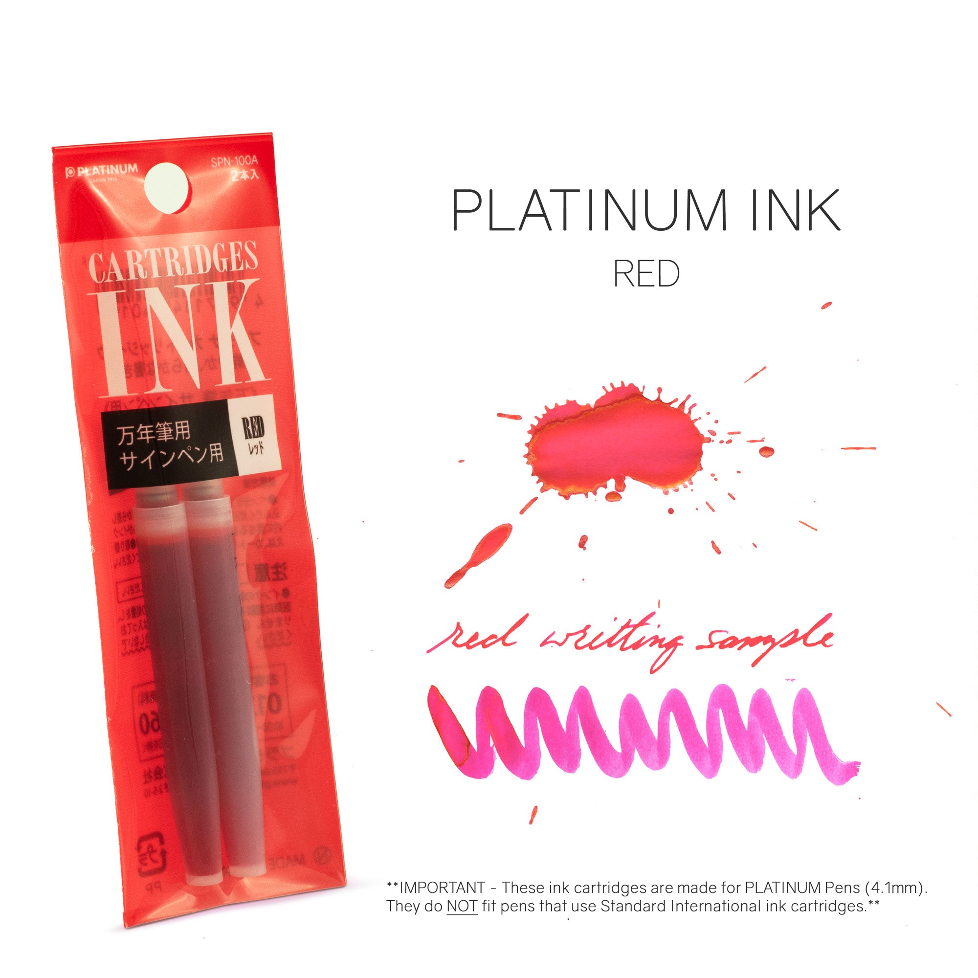 Platinum Ink | Cartridge Refills