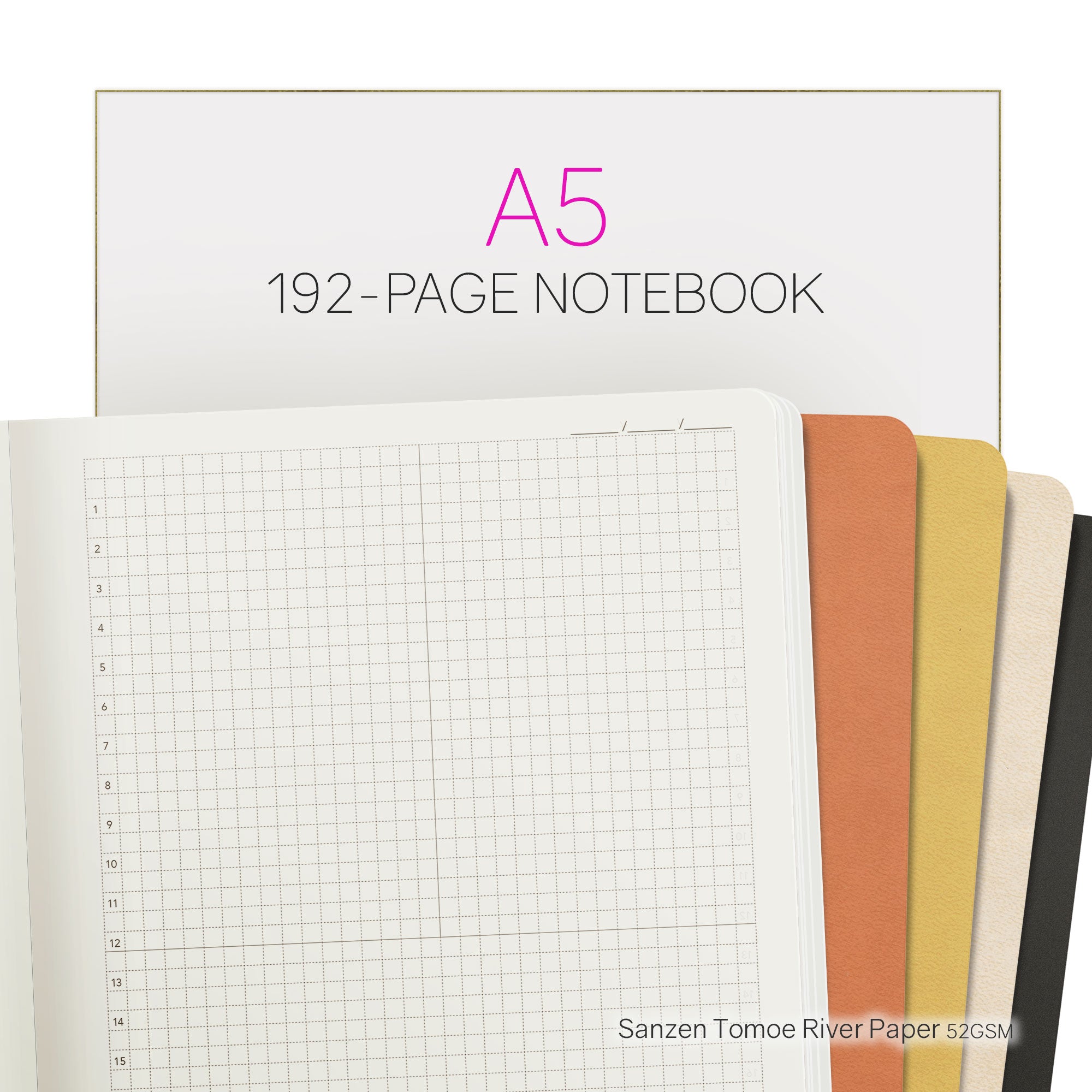 A5 Notebook (192 pages) - 2024 Edition