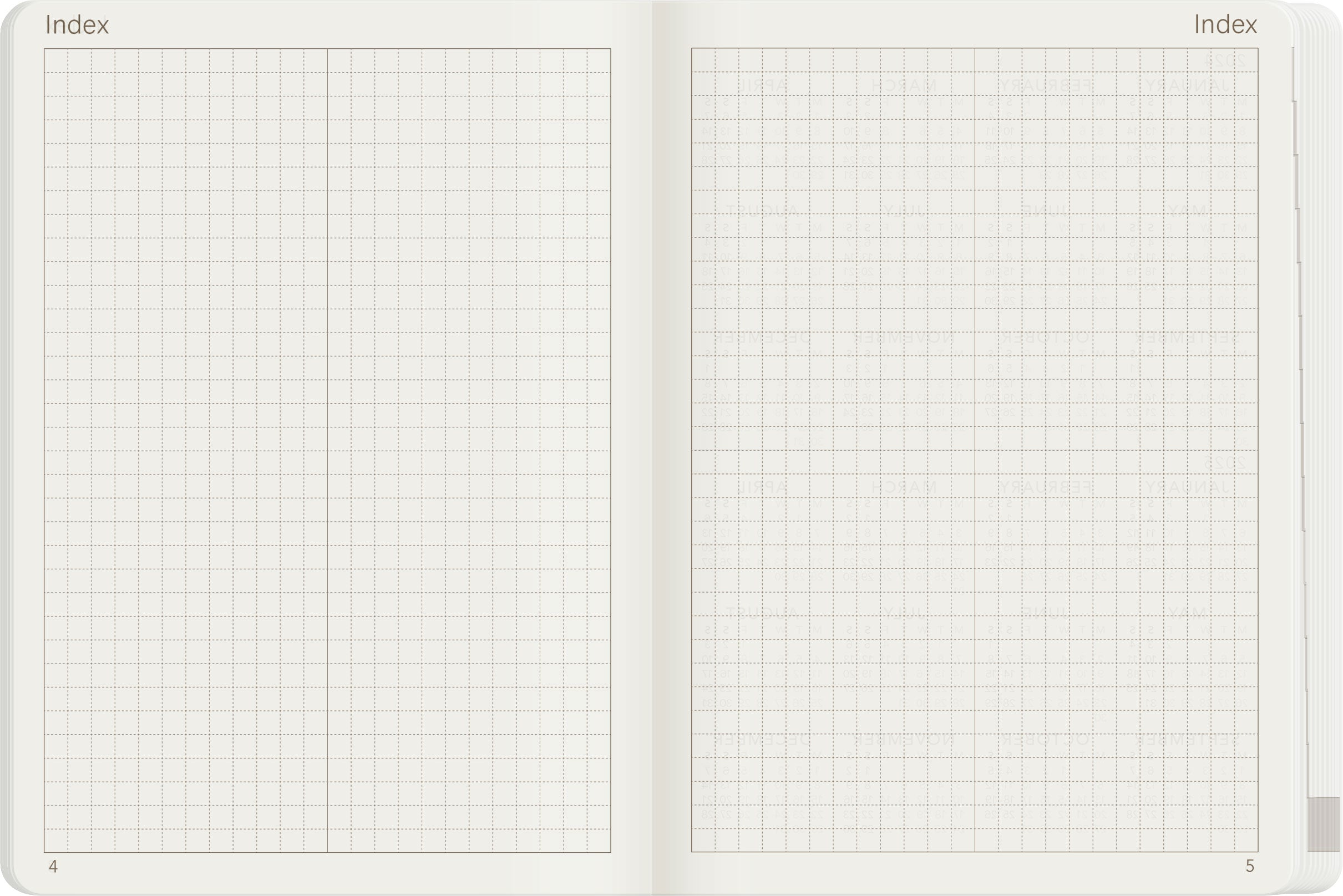 2027 A6 Weekly Planner | All-in-One | Stacked Weekends