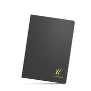 Wonderland 222 B6 notebook in New moon with 192-pages of tomoe river paper and a clean grey cover 