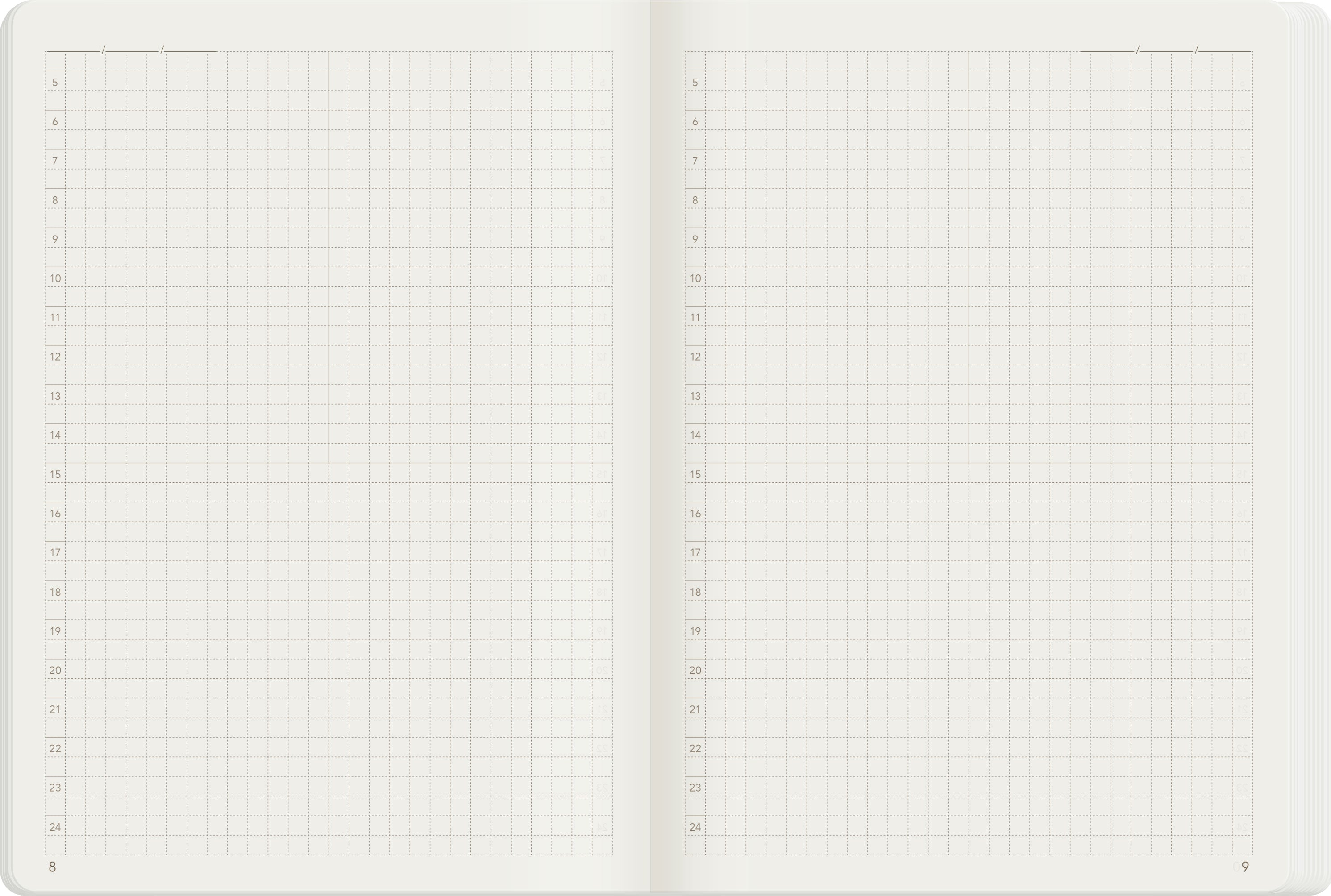 B6 Notebook | 2027 Edition | Grid | 192