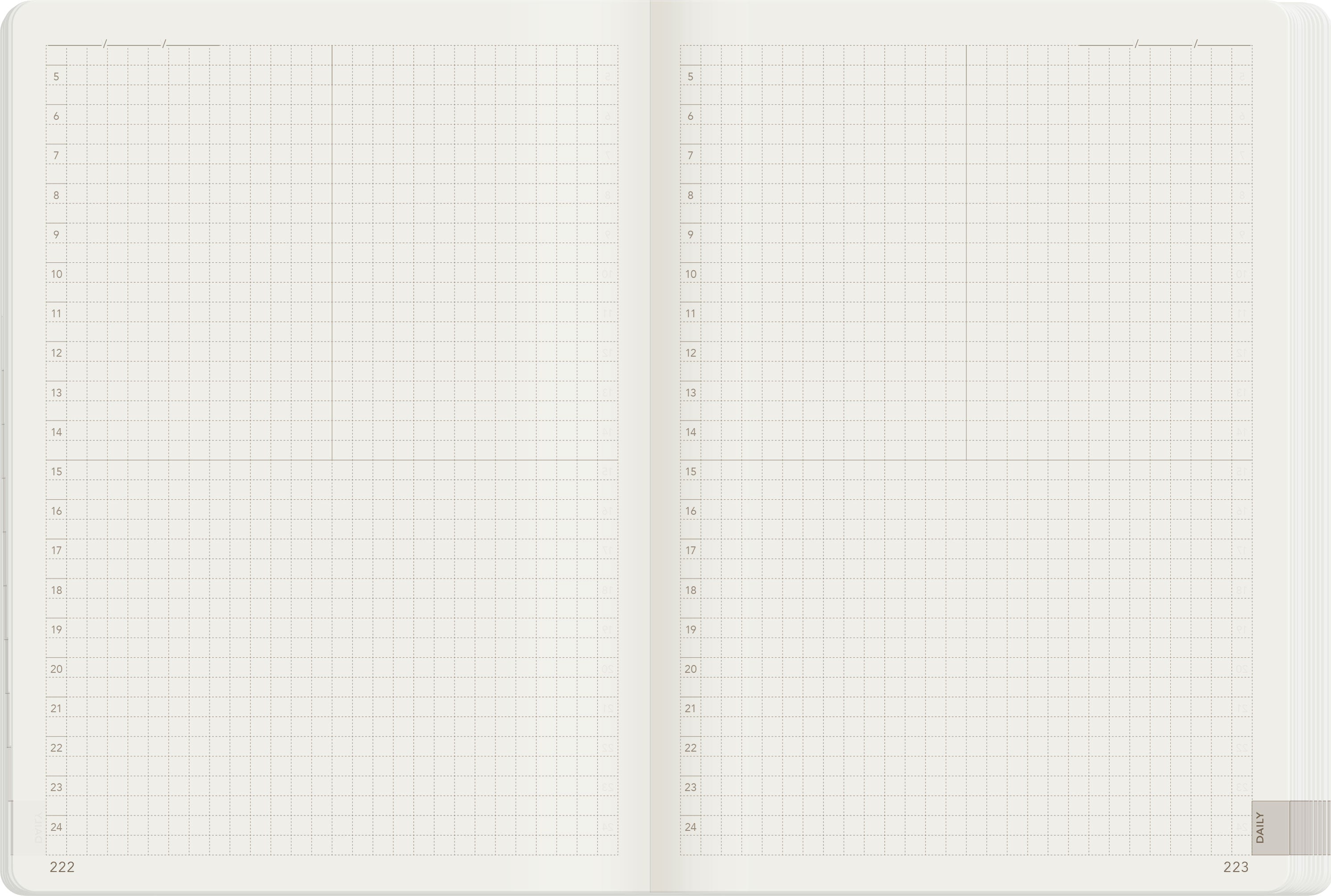 2027 B6 Weekly Planner | Core | Unstacked Weekends
