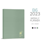 2023 B6 Weekly Planner | 52gsm Tomoe River Paper | Core | Stacked Weekends