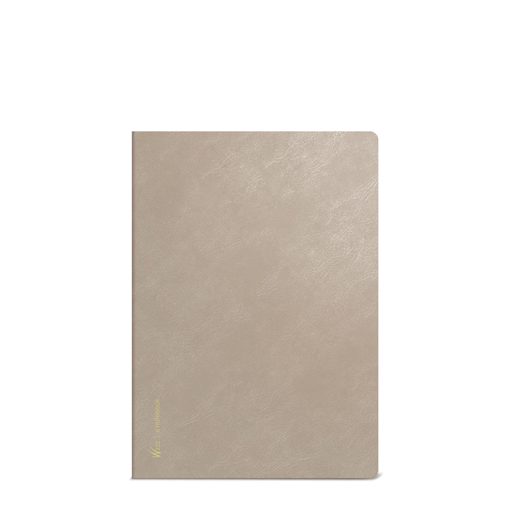 B6 Kermode bear notebook with gold detailing featuring tomoe river paper by Wonderland 222