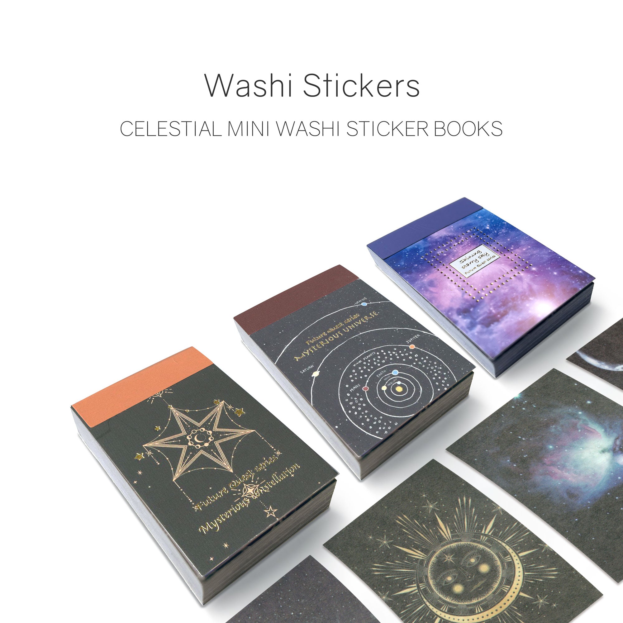 Celestial Bookcase Washi Tape