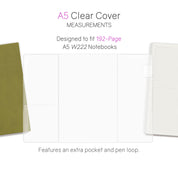 Vinyl Clear Cover | Notebook | 192