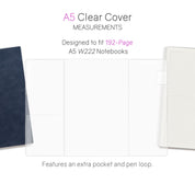 Vinyl Clear Cover | Notebook | 192