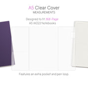 Vinyl Clear Cover | Notebook | 368