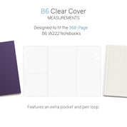 Vinyl Clear Cover | Notebook | 368
