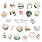 Forest Whispers Paper Stickers