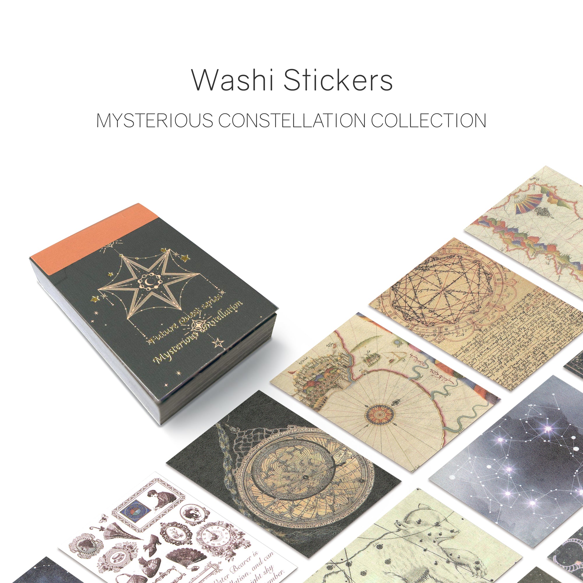 Celestial Mini Washi Sticker Books