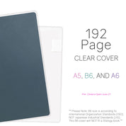 Vinyl Clear Cover | Notebook | 192